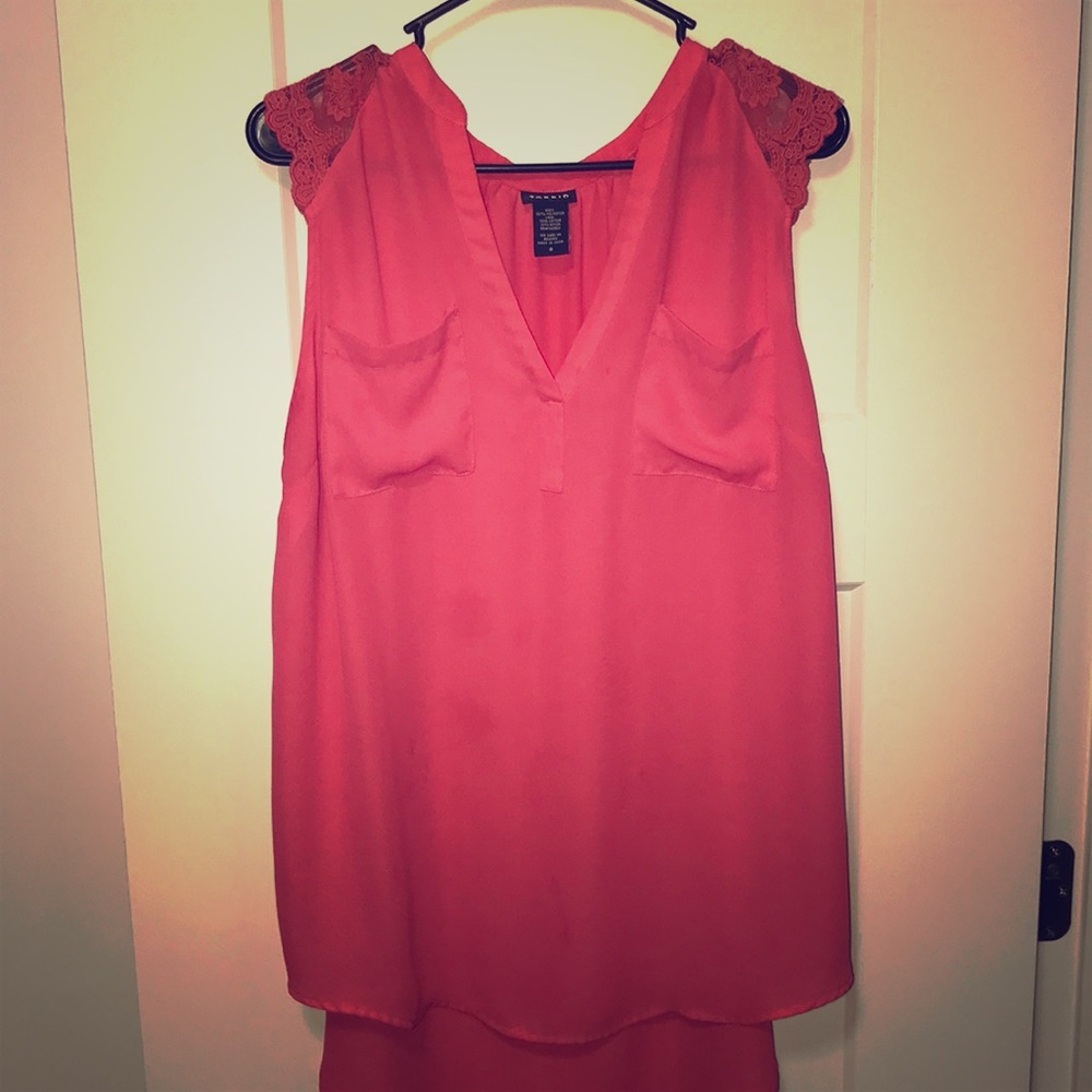 Torrid gorgette blouse